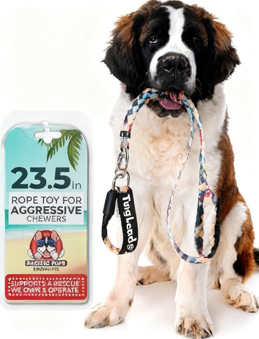 TugLeads® Tug-O-Matic Dog Leash: Turn Walks Into Epic Rope Battles (Save Your Furniture!)